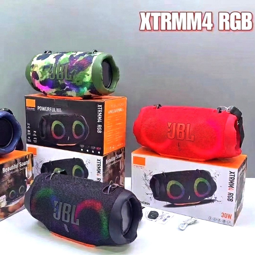 16w powerful bass | ipx6 waterproof rgb wireless speaker