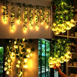 Wish Ball Leaf Curtain Light (Premium Room Decor)